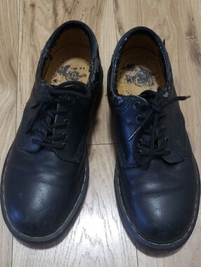 Men's Black Lace-Up Shoes